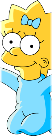 Maggie Simpson a star from the beginning #TheSimpsons